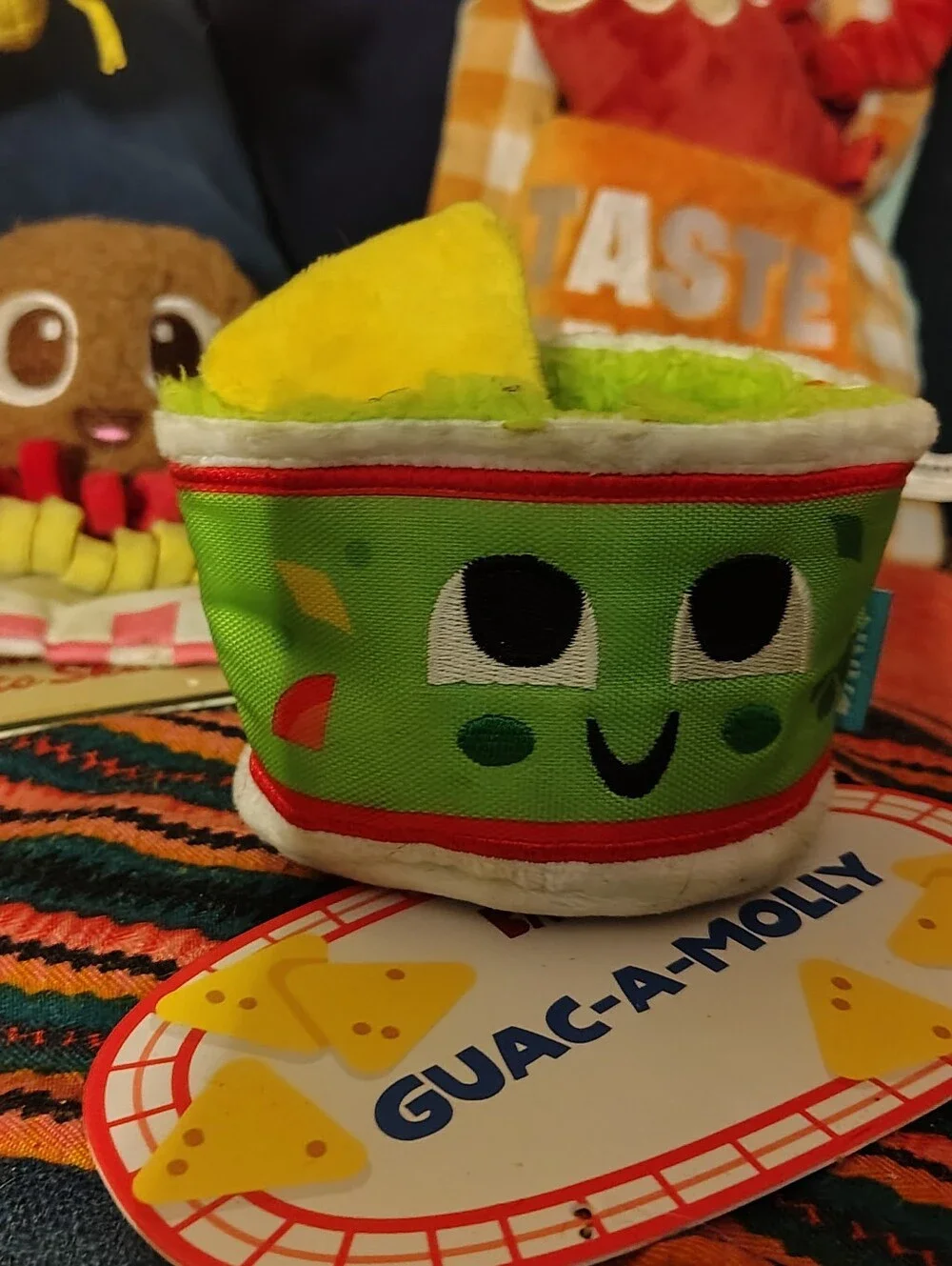 NWT BarkBox Dog Toy Lot of 3 - Guac-A-Molly, Lickin Kitchen Kit & Puptato Skins